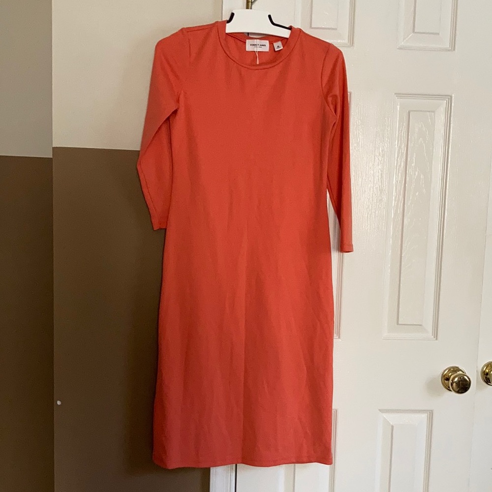 Sonnet James play dress coral size xs / 0 / 2